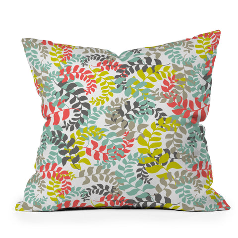 Heather Dutton Undertow Coral Throw Pillow