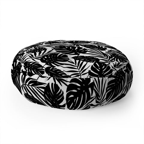 Heather Dutton Urban Jungle White Floor Pillow Round