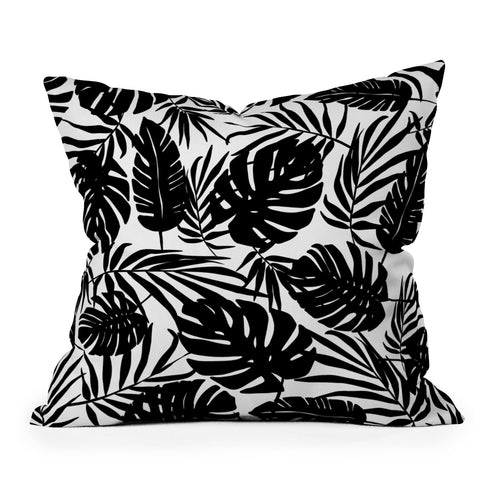 Heather Dutton Urban Jungle White Throw Pillow