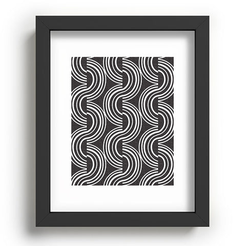 Heather Dutton Wander Black and White Recessed Framing Rectangle