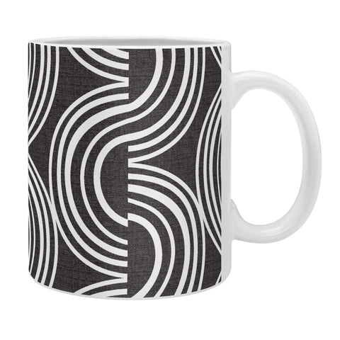 Heather Dutton Wander Black and White Coffee Mug