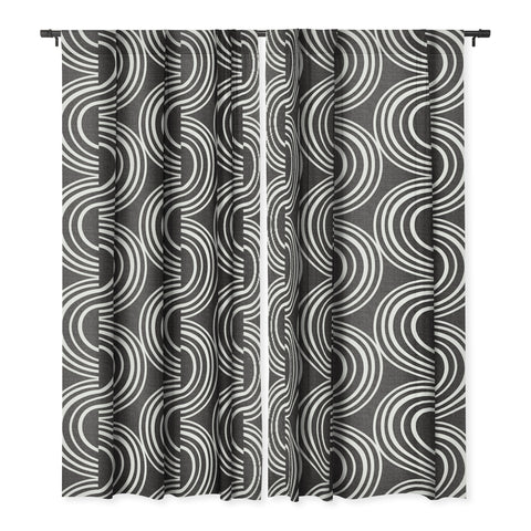 Heather Dutton Wander Black and White Blackout Non Repeat