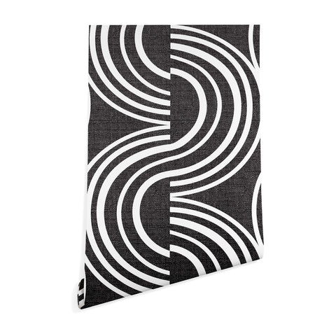 Heather Dutton Wander Black and White Wallpaper