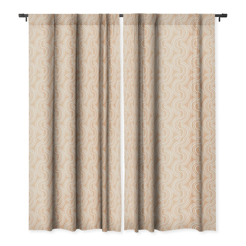 Heather Dutton Wander Desert Clay Blackout Window Curtain
