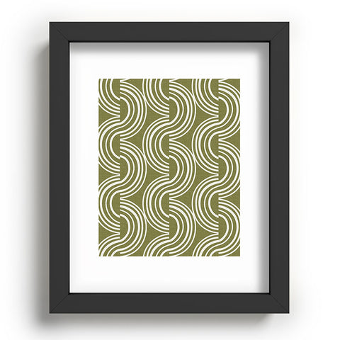 Heather Dutton Wander Olive Recessed Framing Rectangle