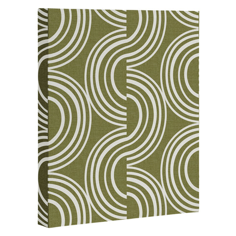 Heather Dutton Wander Olive Art Canvas