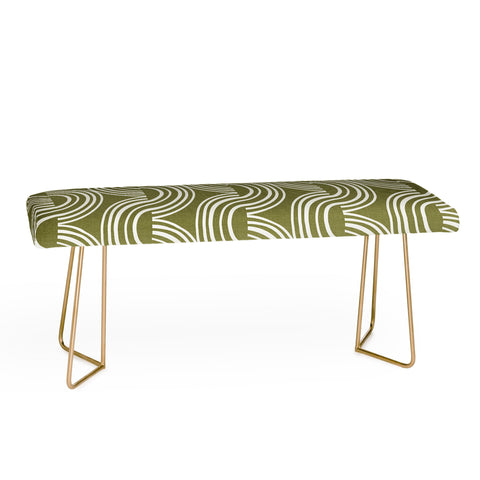 Heather Dutton Wander Olive Bench