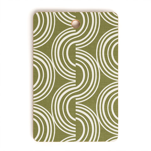 Heather Dutton Wander Olive Cutting Board Rectangle