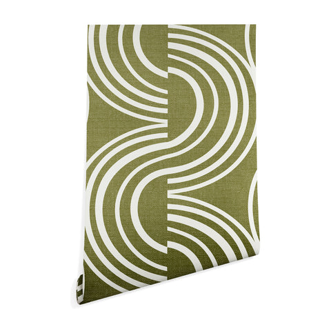 Heather Dutton Wander Olive Wallpaper