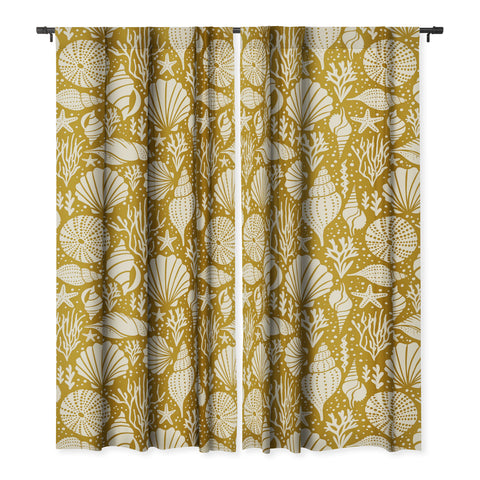 Heather Dutton Washed Ashore Gold Ivory Blackout Non Repeat