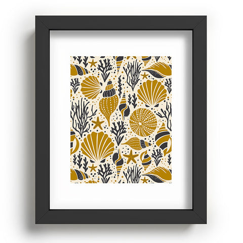 Heather Dutton Washed Ashore Ivory Multi Recessed Framing Rectangle