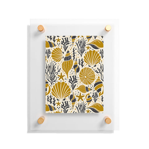 Heather Dutton Washed Ashore Ivory Multi Floating Acrylic Print