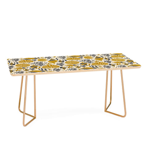 Heather Dutton Washed Ashore Ivory Multi Coffee Table