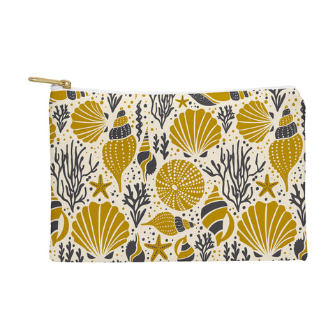 Heather Dutton Washed Ashore Ivory Multi Pouch