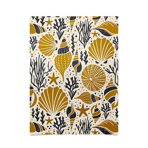 Heather Dutton Washed Ashore Ivory Multi Poster