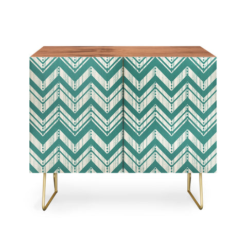 Heather Dutton Weathered Chevron Credenza