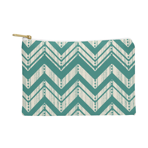 Heather Dutton Weathered Chevron Pouch