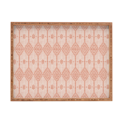Heather Dutton West End Blush Rectangular Tray