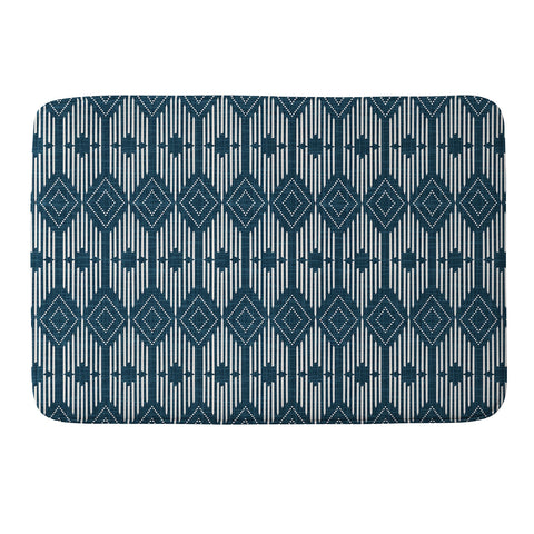 Heather Dutton West End Midnight Memory Foam Bath Mat