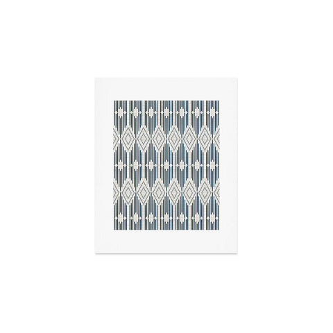 Heather Dutton West End Midnight Linen Art Print