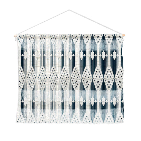 Heather Dutton West End Midnight Linen Wall Hanging Landscape