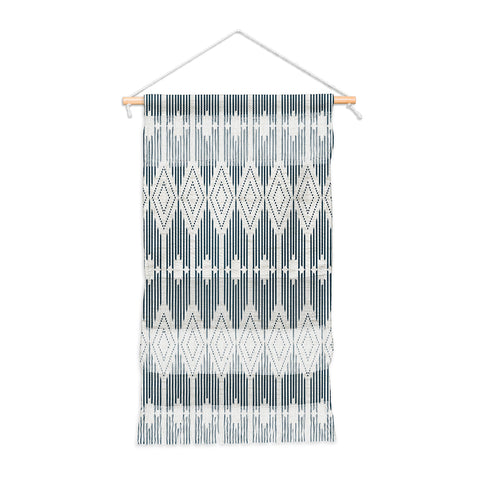 Heather Dutton West End Midnight Linen Wall Hanging Portrait