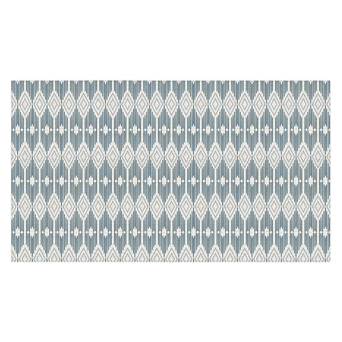 Heather Dutton West End Midnight Linen Tablecloth