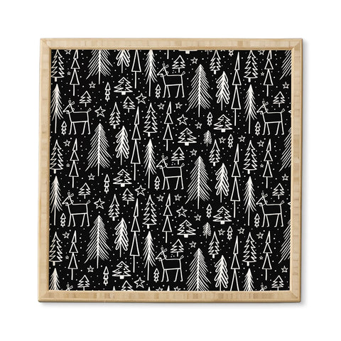 Heather Dutton Winter Wonderland Black Framed Wall Art