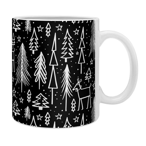 Heather Dutton Winter Wonderland Black Coffee Mug