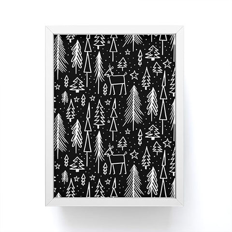 Heather Dutton Winter Wonderland Black Framed Mini Art Print