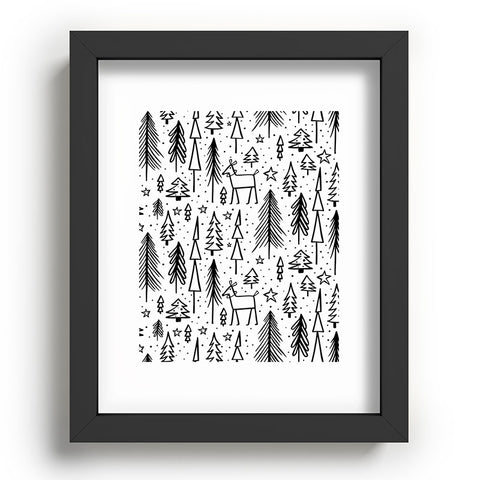 Heather Dutton Winter Wonderland White Recessed Framing Rectangle