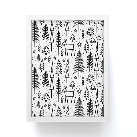 Heather Dutton Winter Wonderland White Framed Mini Art Print