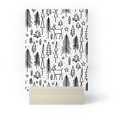 Heather Dutton Winter Wonderland White Mini Art Print