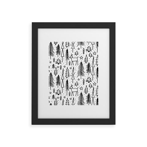 Heather Dutton Winter Wonderland White Framed Art Print