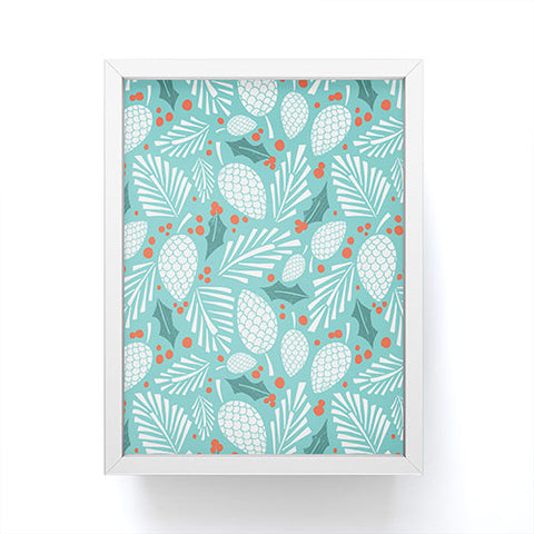 Heather Dutton Winter Woodlands Sky Framed Mini Art Print