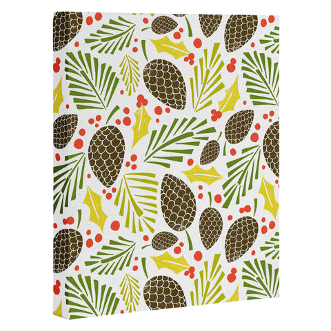 Heather Dutton Winter Woodlands White Art Canvas