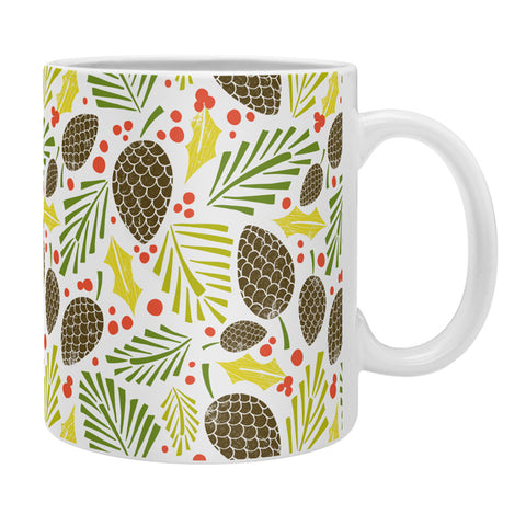 Heather Dutton Winter Woodlands White Coffee Mug