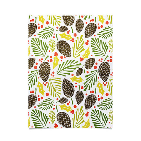 Heather Dutton Winter Woodlands White Poster