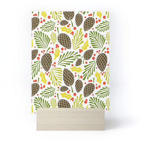 Heather Dutton Winter Woodlands White Mini Art Print