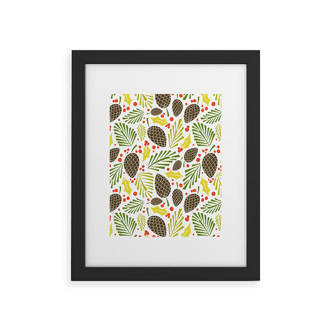 Heather Dutton Winter Woodlands White Framed Art Print