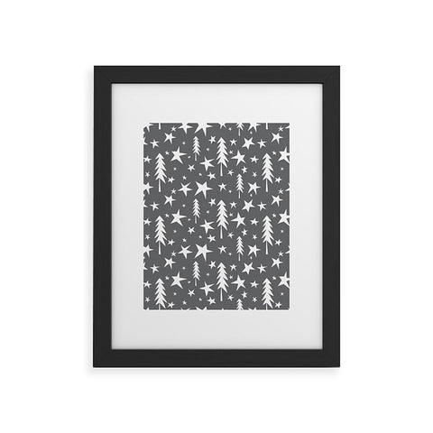 Heather Dutton Wish Upon A Star Grey Framed Art Print