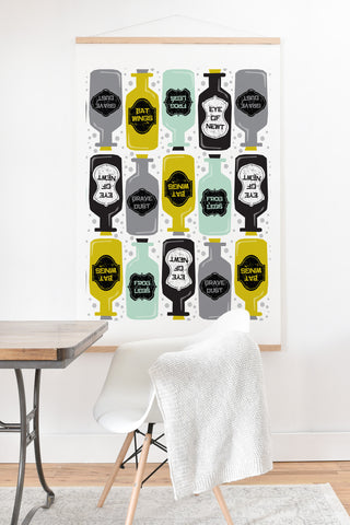 Heather Dutton Witches Brew Art Print And Hanger