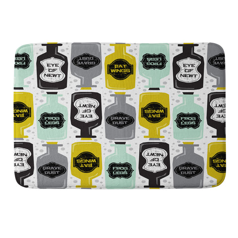 Heather Dutton Witches Brew Memory Foam Bath Mat