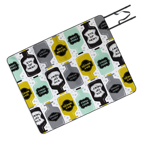 Heather Dutton Witches Brew Picnic Blanket