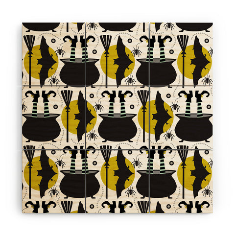 Heather Dutton Witching Hour Wood Wall Mural