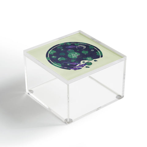 Hector Mansilla Amongst the Lilypads Acrylic Box