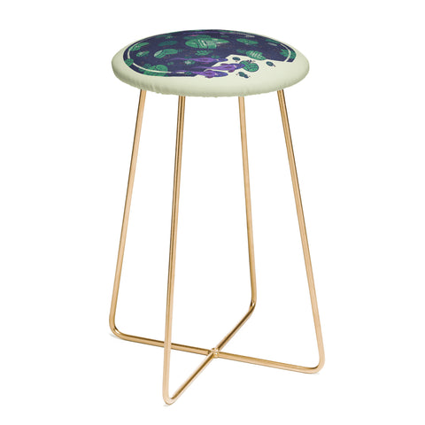 Hector Mansilla Amongst the Lilypads Counter Stool