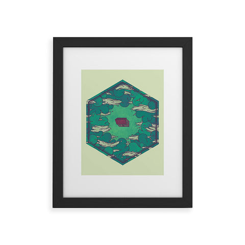Hector Mansilla Away from Everything Framed Art Print