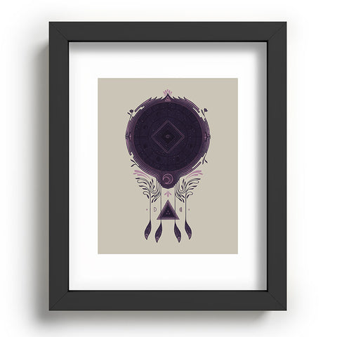 Hector Mansilla Cosmic Dreaming Recessed Framing Rectangle