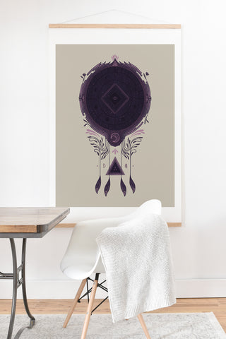 Hector Mansilla Cosmic Dreaming Art Print And Hanger